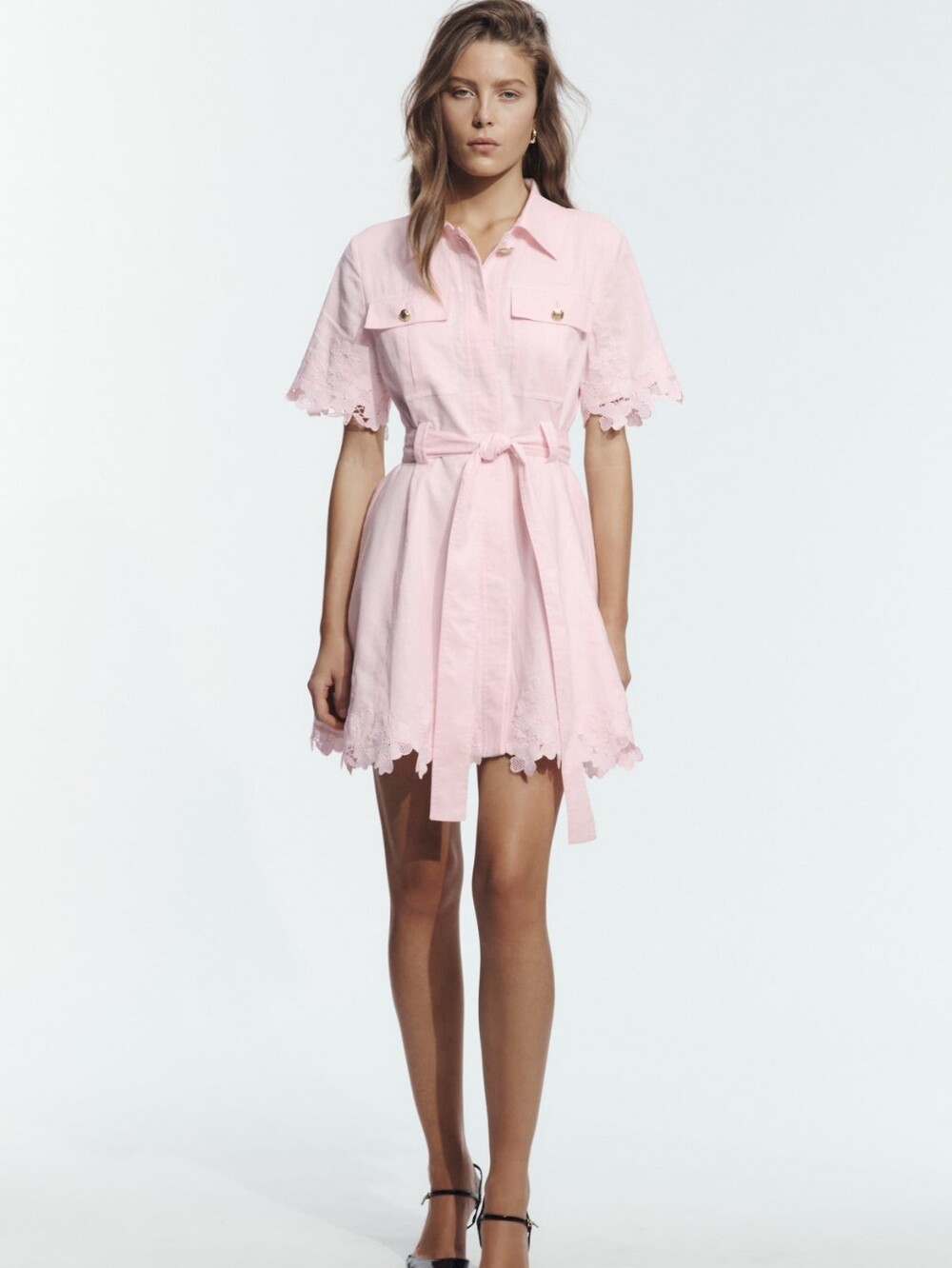 AJE Arlo Lace Mini Dress